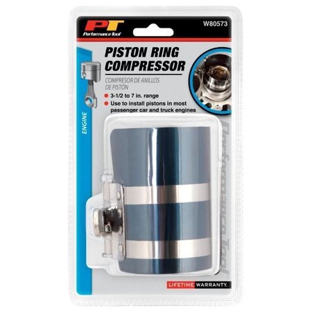 Performance Tool Piston Ring Compressor 3-1/2 To 7 In W80573